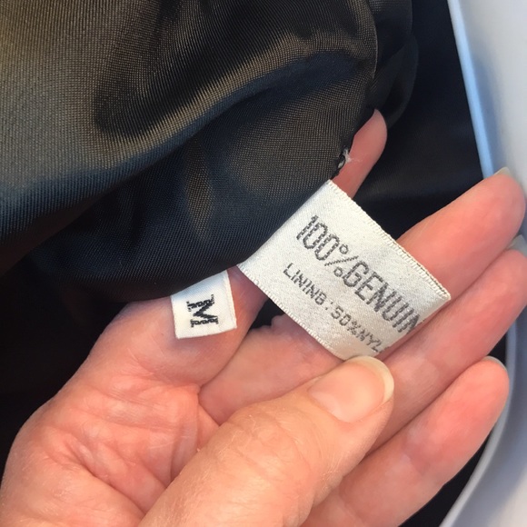 Vintage 100% Genuine suede leather fringe Women’s jacket waist details - Picture 10 of 12